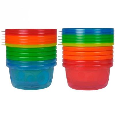 TOMY - THE FIRST YEARS - 236ML POTS ALIMENTAIRES AVEC COUVERCLES - 7 PACK - Y1032 pour 16