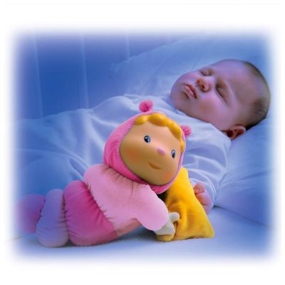Peluche veilleuse Cotoons Glowing Chowing : Rose Smoby pour 24