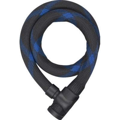 Abus Ivera 7220 Chaine Antivol + Support De Fixation Bleu Noir 65 Cm pour 49