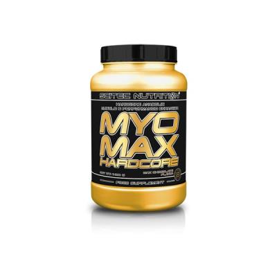 Myomax Hardcore Proteines Acides Amines Glucides Plantes Scitec - Chocolat - 3080 Gr pour 61