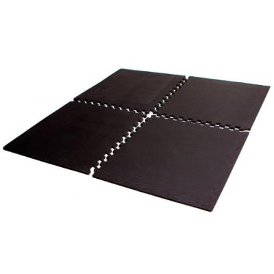 Tunturi Tapis De Gymnastique Emboîtable Haute Résistance Aux Impacts Noir Noir 120 X 180 Cm pour 64