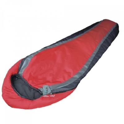 High Peak Sac De Couchage De Trekking Pak 1000 Gris Rouge Foncé pour 70