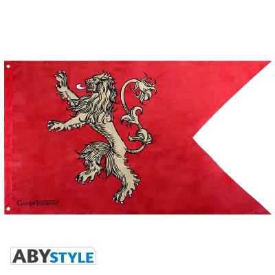 Game of thrones - drapeau lannister (7020) abydct017 pour 34