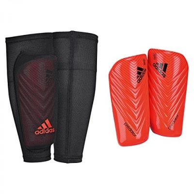 Adidas Predator Pro Moldable Protège-tibias Infrared Semi Solar Red Black S pour 43