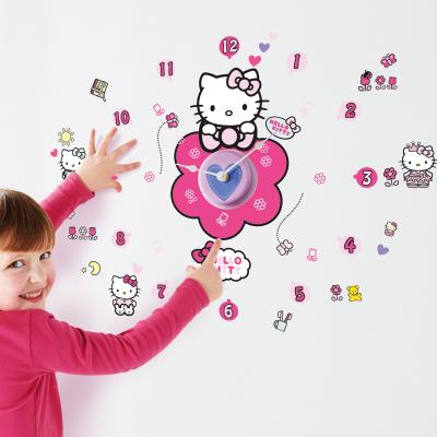 Stickers horloge Hello Kitty pour 27