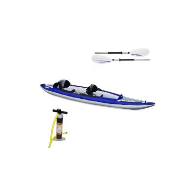 Pack Kayak Gonflable Columbia 3 Places + Pagaie + Gonfleur Aquaglide - Choix Du Pack - 1 Pagaie pour 1077