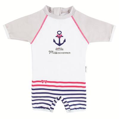 Little Scherrer- Baby Girl - UV Protection Swimsuit - Little Miss Scherrer- 6 to 12 Months pour 50