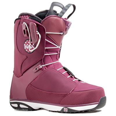 Boots Salomon Kiana Bordeaux Black White pour 243