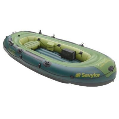 Sevylor Fish Hunter Fh 360 Bateau Pêche Pour 4 Personnes Vert pour 352