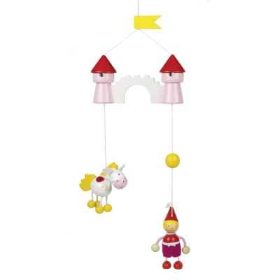 Mobile Petite princesse avec licorne pour 19