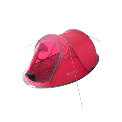 Mountain Warehouse Tente Pop Up Ss Camping Randonnée Voyage Imprimé Légère Vacances - 3 Personnes pour 52