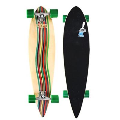 Nijdam Longboard Pintail Vortex Ii Vert Vert Braun Grün Beige 39 Zoll pour 120