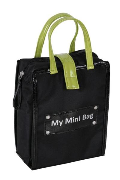 BABY ON BOARD - Sac My Mini Bag Noir / Anis pour 30