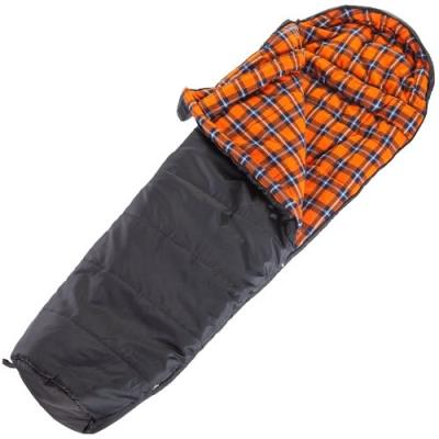 Skandika Lappland Sac De Couchage Momie Zip Côté Gauche Orange Noir 220 X 80 Cm pour 103