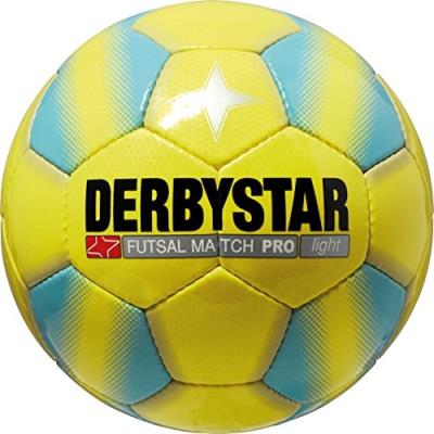 Derbystar Ballon De Football Pour Foot En Salle Match Pro-light 4-jaune Bleu 1088400569 pour 37