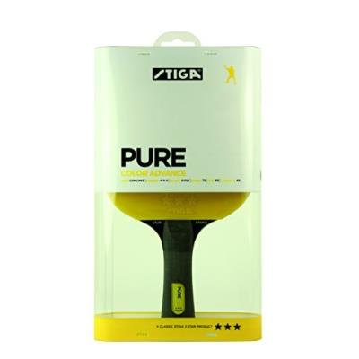 Stiga-raquette De Tennis De Table Pure Vert Jaune Noir Gelb - Gelb N A pour 50