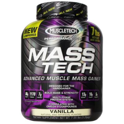 Mass Tech- Weight Gainer Muscle Tech - 3200 G - Chocolat pour 50