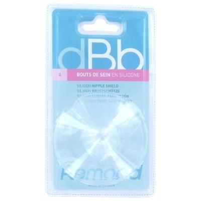 dBb Remond - BLISTER de 4 BOUTS de SEIN, en silicone pour 13