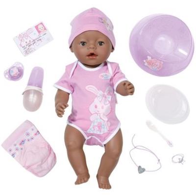 Baby Born Interactif - 818718 - Coffret Ethnique - Poupon  Fonctions 43cm & Accessoires pour 132