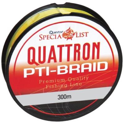 Quantum Quattron Pti-braid Tresse 0,20 Mm 300 M (jaune) pour 50