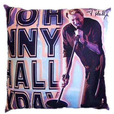 Coussin Johnny Hallyday pour 17