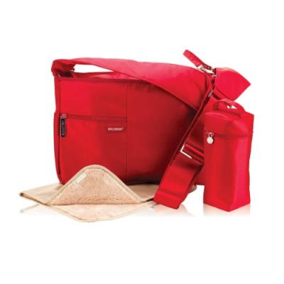 Melobaby - melotote - sac  langer - rouge pour 69