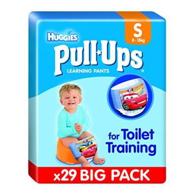 Huggies - 2183861- pull ups culotte d apprentissage boy- taille m - 8-15 kg x 29 couches pour 13