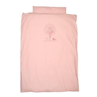 taftan - housse de couette et taie doreiller arbre rose (100 x 135 cm) - rose pour 95