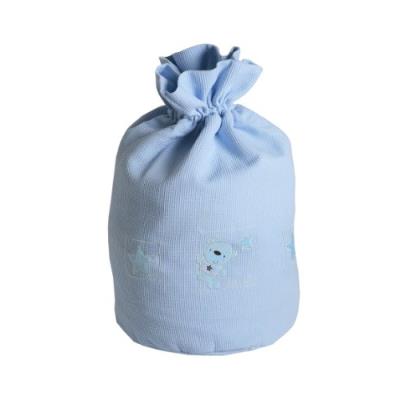 Baby elegance star ted sac  linge bleu pour 45