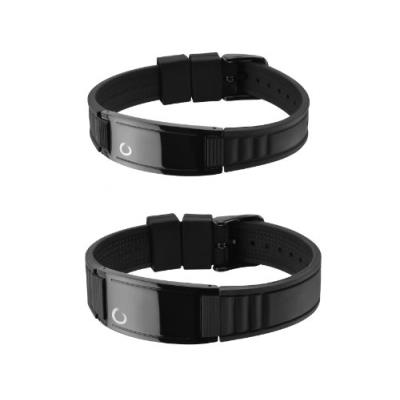 Zenturio Titanium Bracelet Magnétique Original Titan Edition Noir Titane Petit pour 55