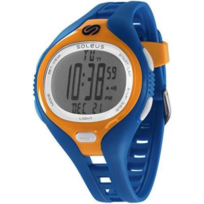 Soleus Dash Large Montre/traqueur D´activité Fitness Et Course À Pieds - Blanc/orange pour 66