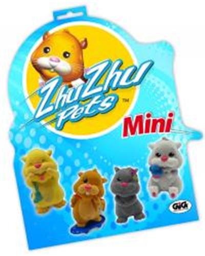 Zhu Zhu Pets - Blister De 4 Mini Figurines 4 Cm pour 20