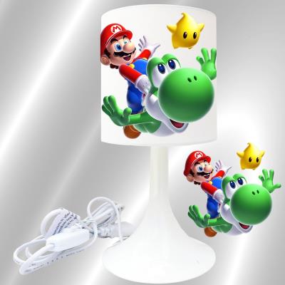 KIKOUCAT cration - Mario & Yoshi - Lampe de chevet pour 23