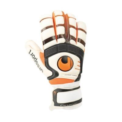 Uhlsport Cerberus Absolutgrip Fingerbett Gants De Gardien Blanc Noir Orange 10.5 pour 120