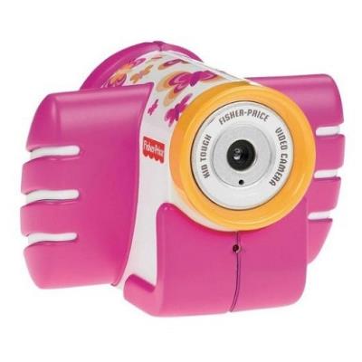 Mattel - t5158 - fisher price - camera video - antichoc - rose pour 50