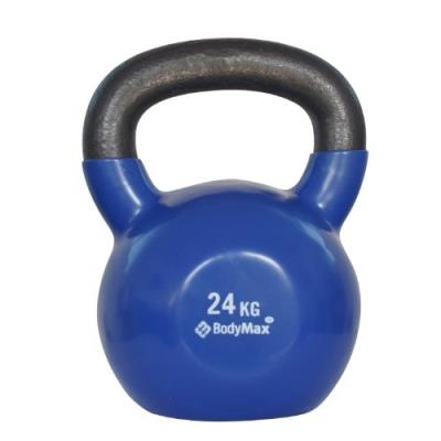 Bodymax Poids Kettlebell En Fonte Revêtement Vinyle Noir Noir 24 Kg pour 139