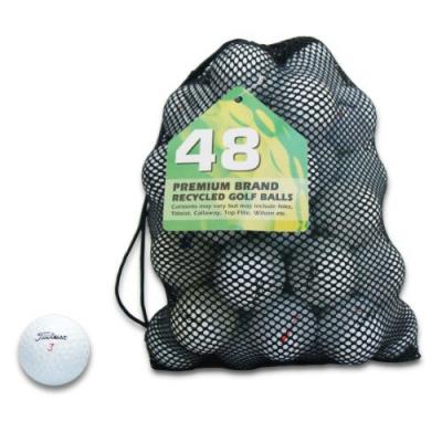 Second Chance Premium Titleist 48 Balles De Golf Recyclées De Catégorie A pour 59