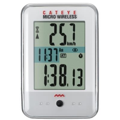 Cateye Cc-mc200w Compteur Vélo Sans Fil Blanc pour 63