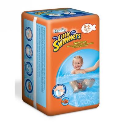HUGGIES LITTLE SWIMMERS STANDARD TAILLE 5/6 (12-18 KG) X 11 CULOTTES pour 13