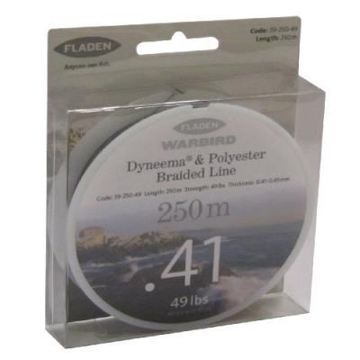 Fladen Warbird Tresse Gris 49lb pour 41