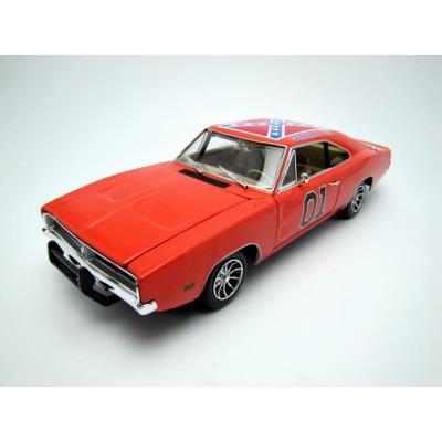 The Dukes of Hazzard Dodge Charger General Lee 1969 Movie Version 1/18 mtal pour 136