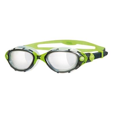Zoggs Predator Flex-lunettes De Natation-réacteur Titane Noir Vert pour 81