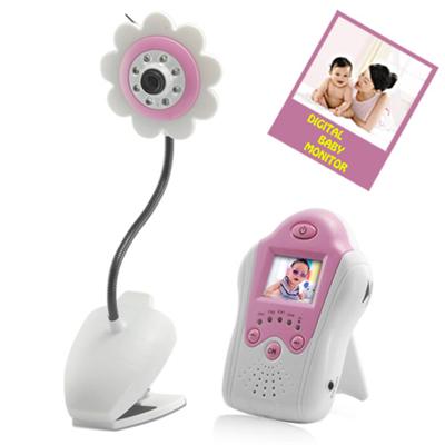 Babyphone video design fleur Modle Rose pour 100