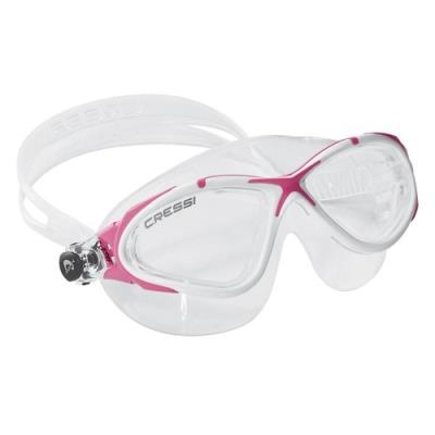 Cressi Sub S.p.a. Planet Lunette De Natation Transparent Blanc Rose pour 46