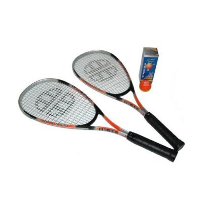 Unsquashable Kit De Squash Junior Orange Noir Gris 60,9 Cm pour 101