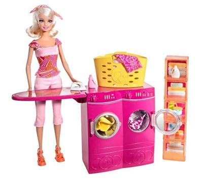 Mattel - Barbie I can be - poupe et mobilier - laverie pour 55