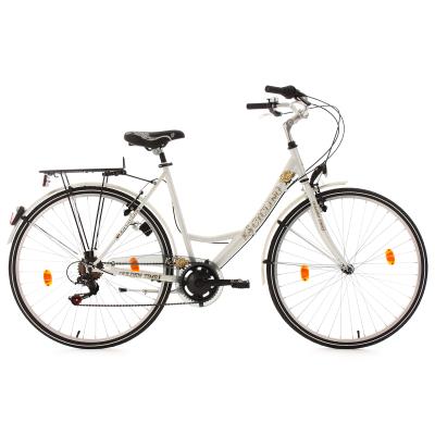 Vélo De Villle 28 Pouces Golden Times Blanc Tc 53 Cm Ks Cycling pour 337