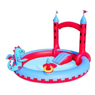 Aire De Jeu Gonflable Piscine Chateau Enfant 221 Cm - Bestway pour 68