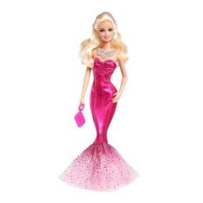 Barbie - barbie robe longue sirene mattel pour 79