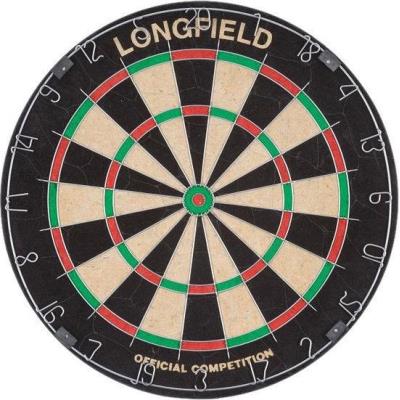 Longfield darts - cible en sisal official competition pour 43